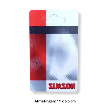 Simson Simson prijsschildlabels blanco