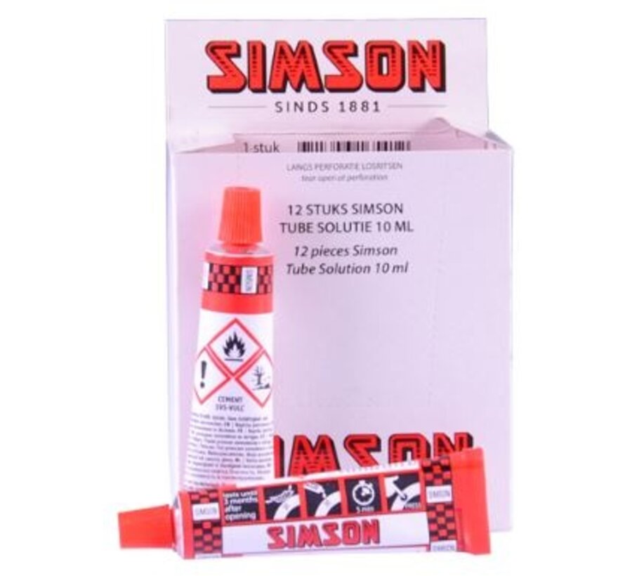 Solutie Simson klein per 12 stuks