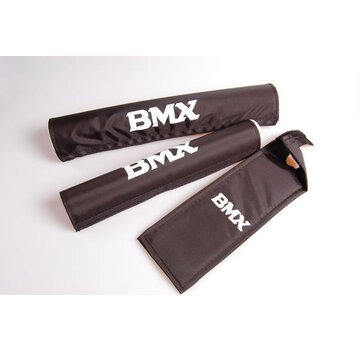 Pad set bmx zwart beschermer