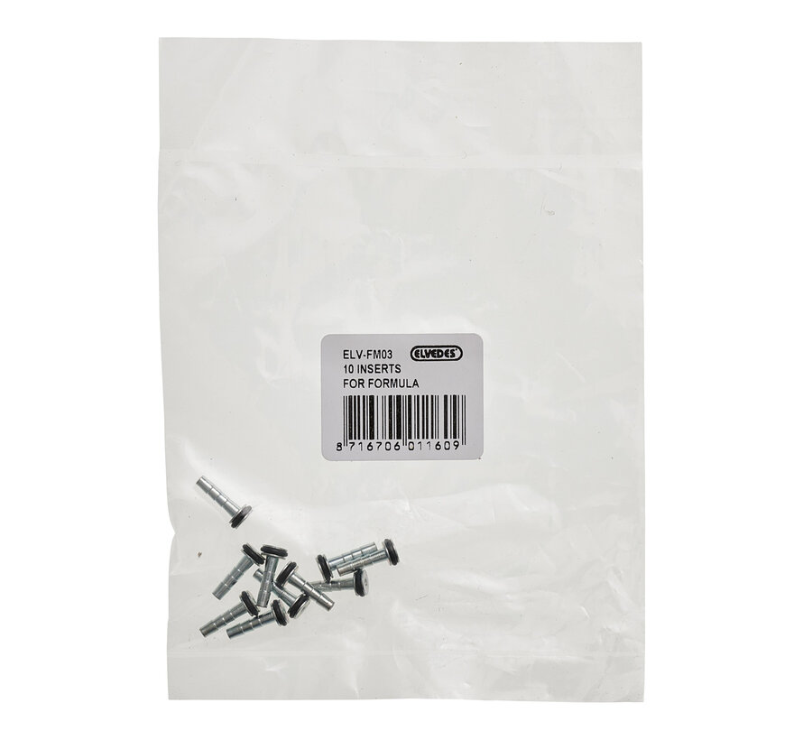 Leidingnippel Elvedes formula