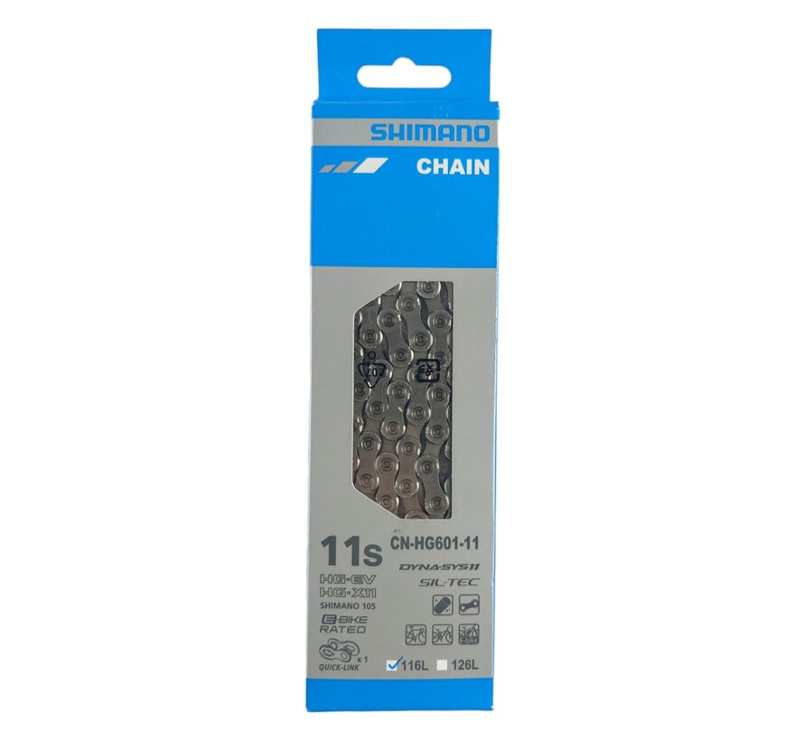 Ketting Shimano 11v deore 1/2x11/128