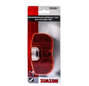 Simson Achterlicht Simson cliff 1led batterij