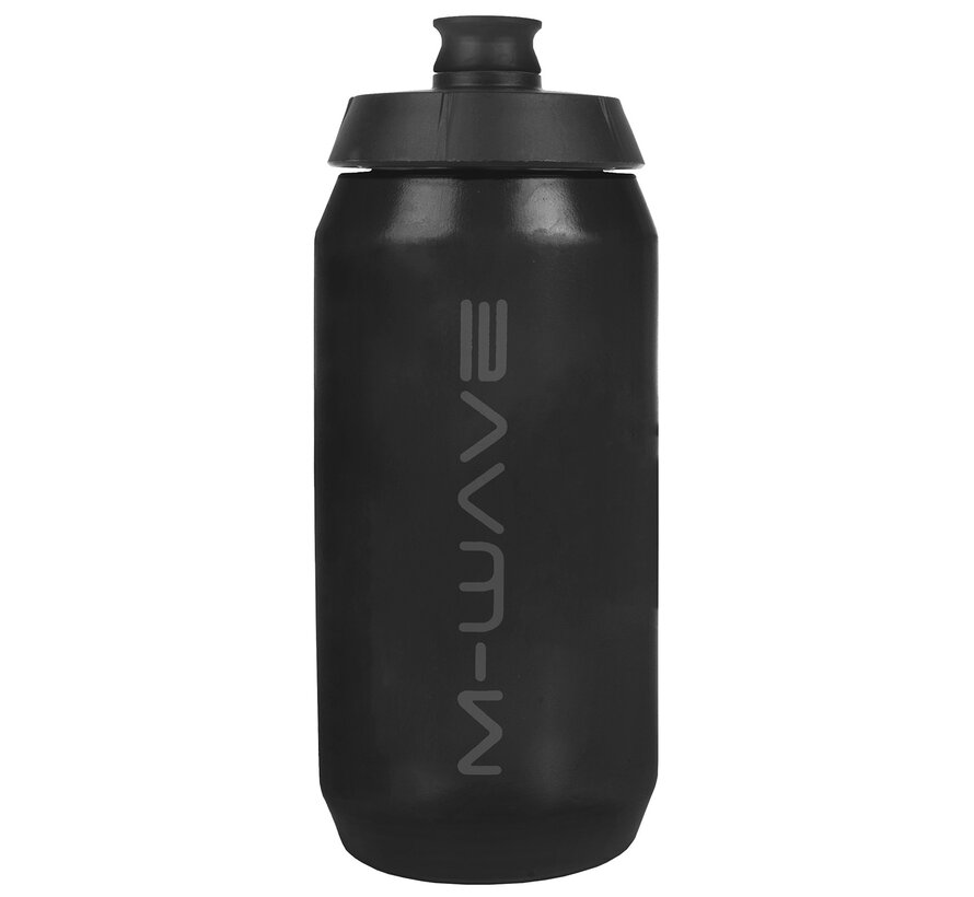 Bidon m-wave 550ml met indicator zwart