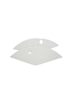 Jasbeschermer 26 wit lakdoek