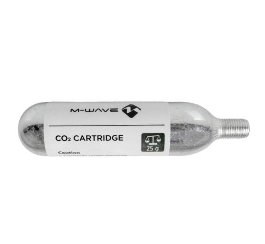 Co2 patroon met schroefdraad 25 gram