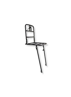 Voordrager 28 zwart aluminium