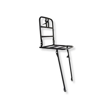 Voordrager 24 matzwart aluminium