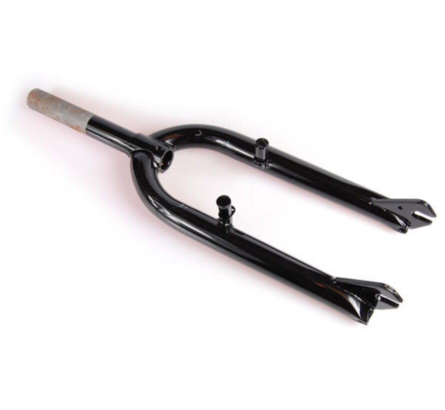 Vork 20 bmx freestyle zwart met nok