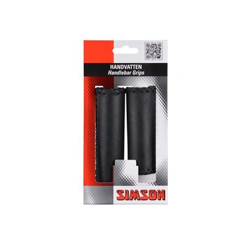 Simson Handvatten Simson echt leer zwart