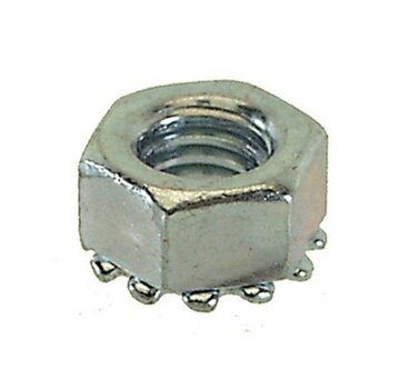 Bofix Moer M5 m/aangeperste tandveerring