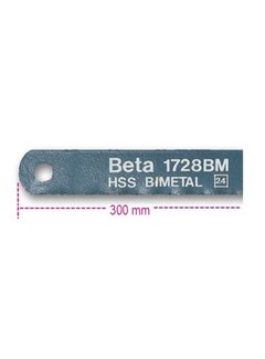 Beta Tools Zaagblad Beta lang 300mm