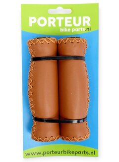 Porteur Handvatten Porteur leer bruin