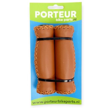 Porteur Handvatten Porteur leer bruin