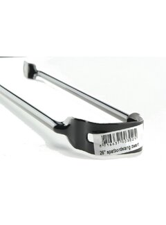 Spatbordstang 26sp zwart