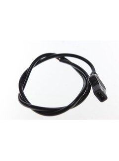 Stekker+kabel naafdynamo geisoleerd