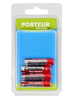 Porteur Batterij Porteur AAA alkaline per 4st