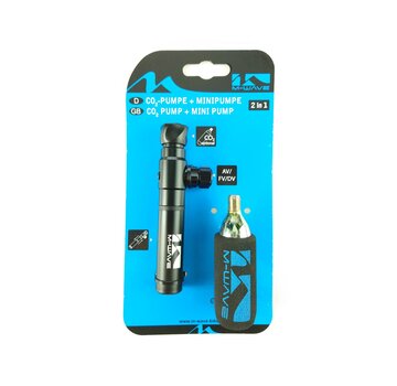 M-Wave Pomp mini alu met co2 patroon 16gr