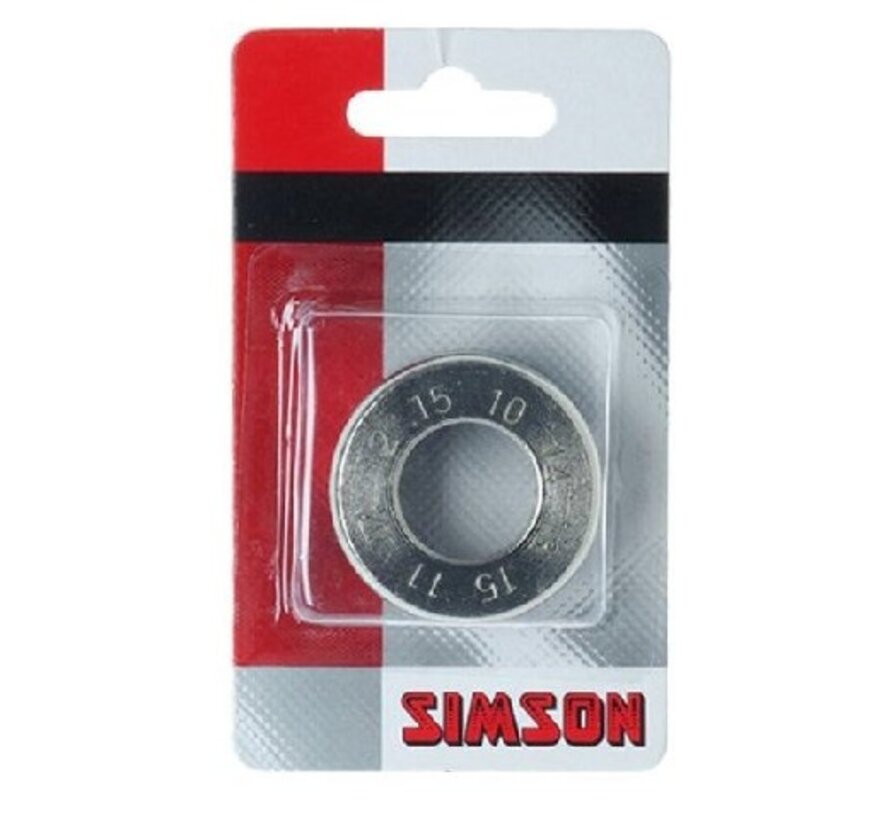 Nippelsleutel Simson rond