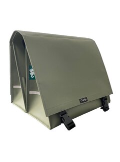 Clarijs Tas Clarijs dubbel xl mat olive 46 ltr