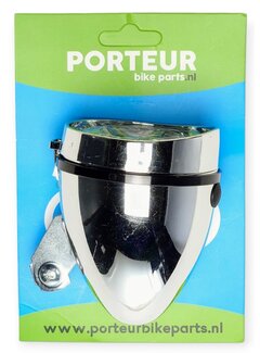 Porteur Koplamp Porteur retro chroom