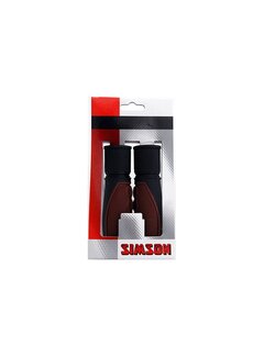 Simson Handvatten Simson donkerbruin-zwart