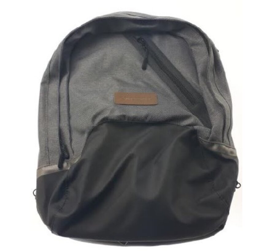 Tas Buchel dubbel drager/pakaf grijs/zwa