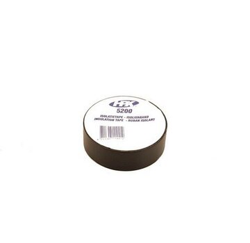 Bofix Tape Nitto 10m zwart pvc 19mm