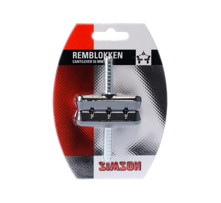 Remblokken Simson 55mm cantilever