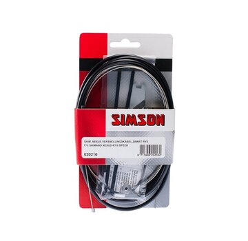 Simson Versnellingskabel Simson nexus zwart