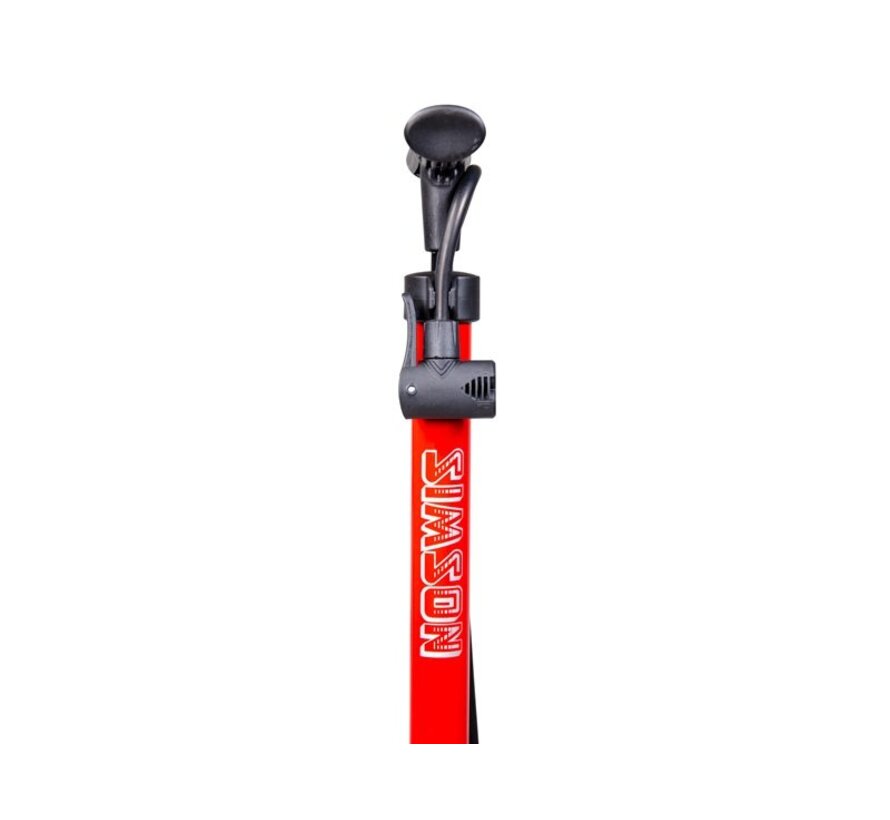 Hogedrukpomp Simson excellent rood