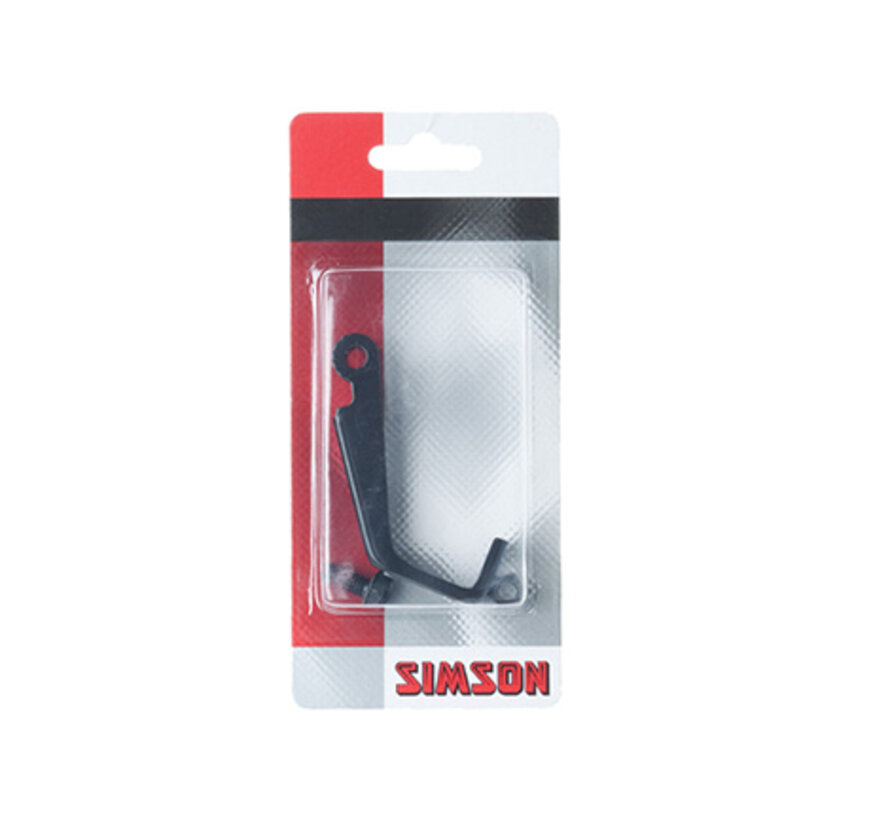 Koplamphaak op kroonbout kort