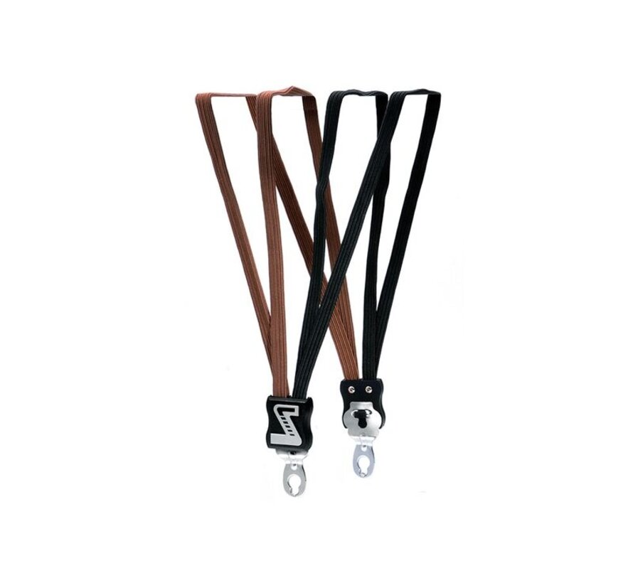 Snelbinder Simson zwart-bruin