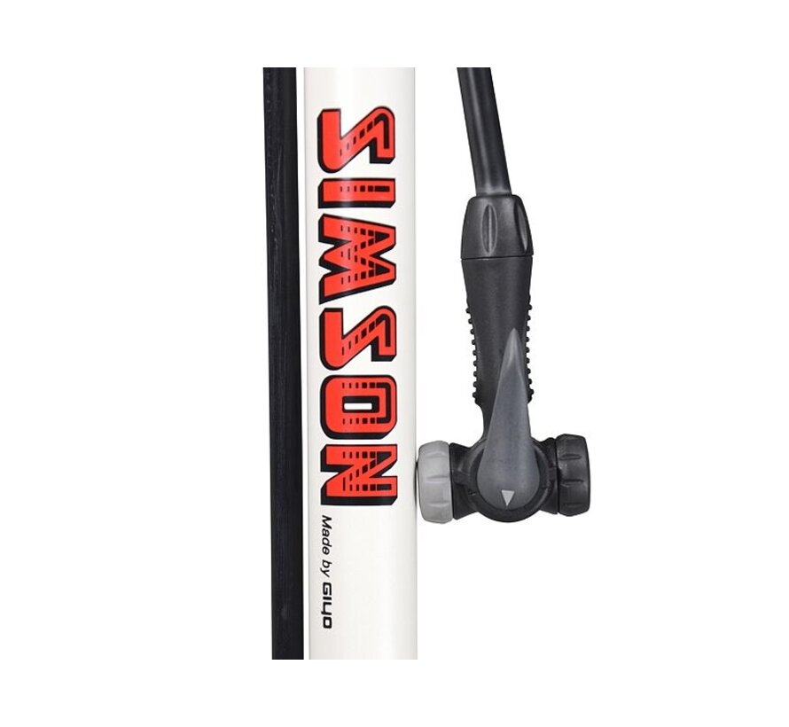 Hogedrukpomp Simson pro wit