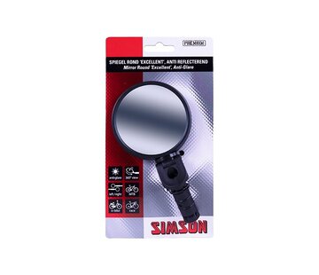 Simson Spiegel Simson rond excellent