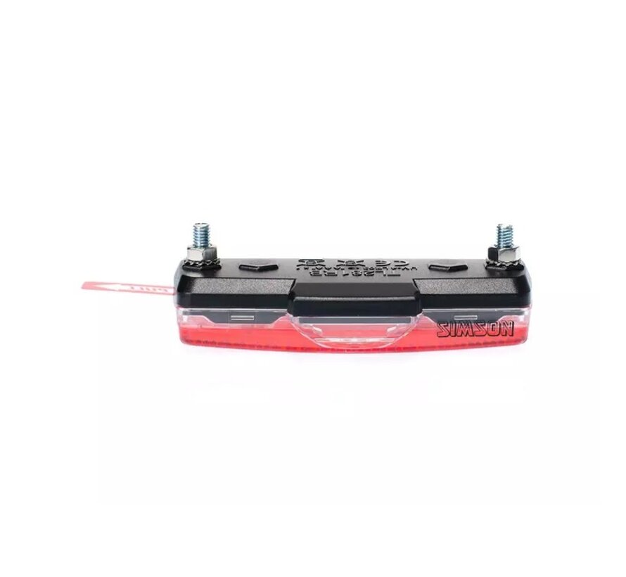 Achterlicht Simson block 1led batterij
