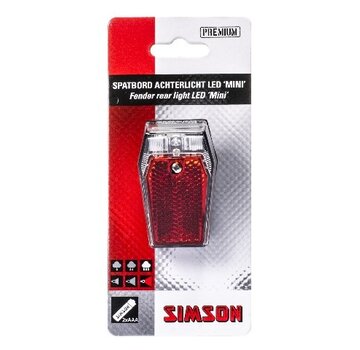 Simson Achterlicht Simson batterij mini