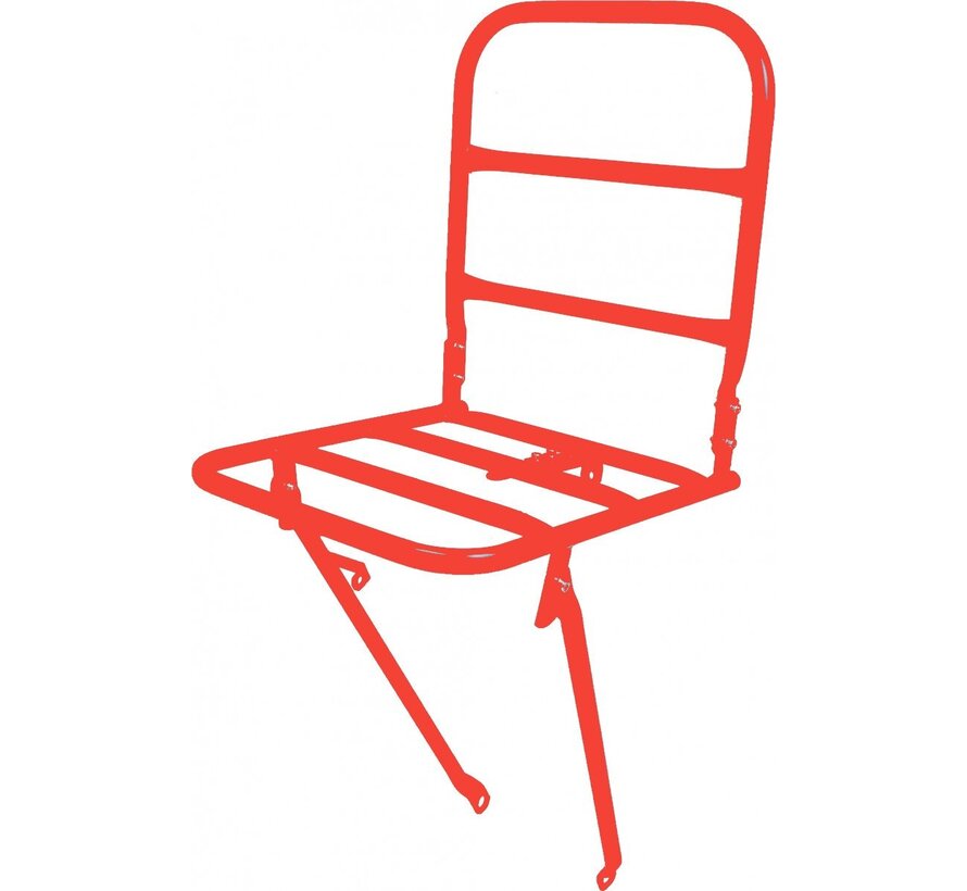 Voordrager Steco 26"-28" rood