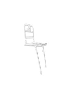 Voordrager 20 wit aluminium