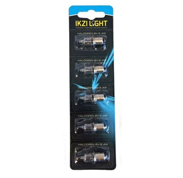 IKZI Lamp halogeen 6v 2.4w kraag voor