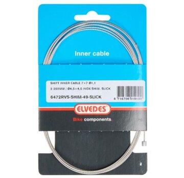 Elvedes Binnenkabel Elvedes rvs 4,5x4,5