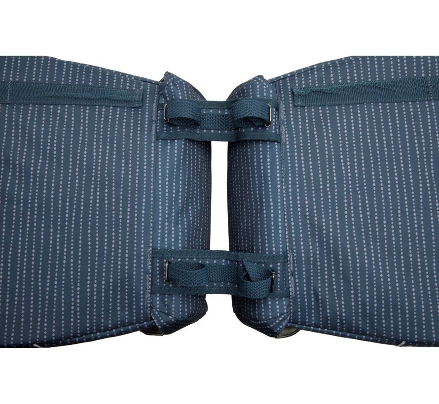 Tas New Looxs dubbel joli blauw