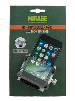 Mirage Telefoonhouder Mirage G20 alu bracket