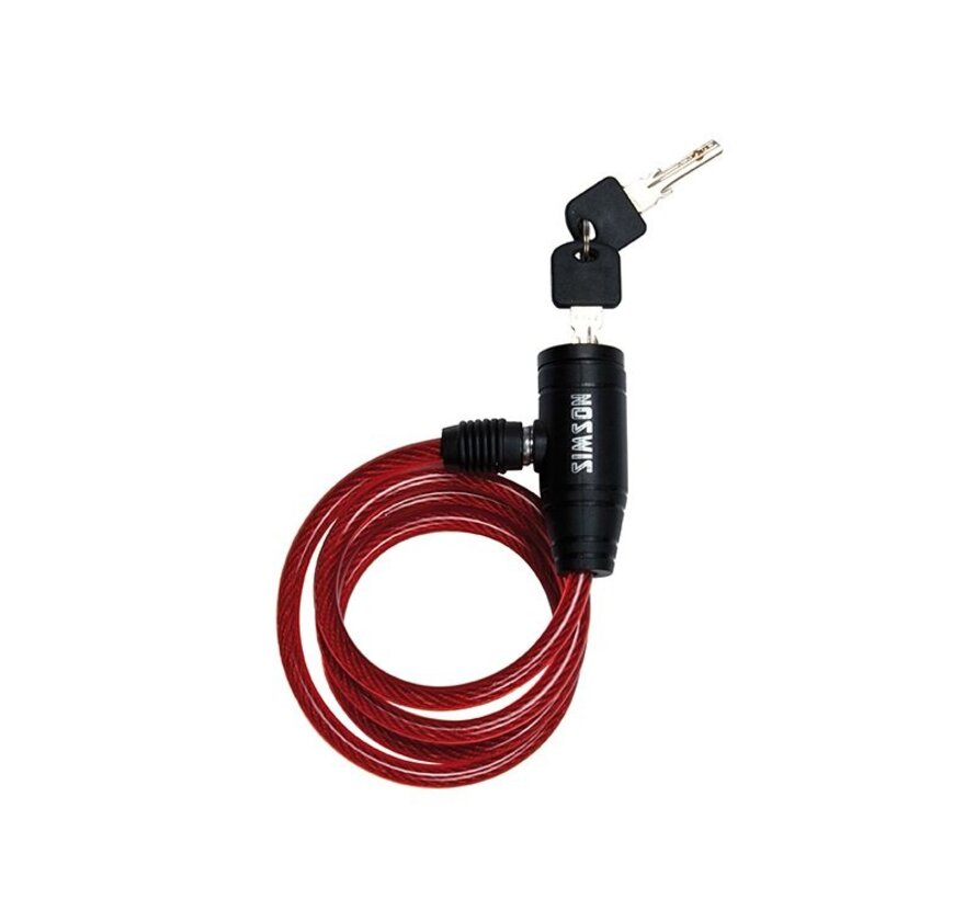 Kinderslot Simson kabel div kleuren