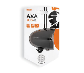 AXA Koplamp Axa 706-b 15 lux dark chroom