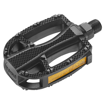 Union Pedalen Union kunststof 1/2 zwart