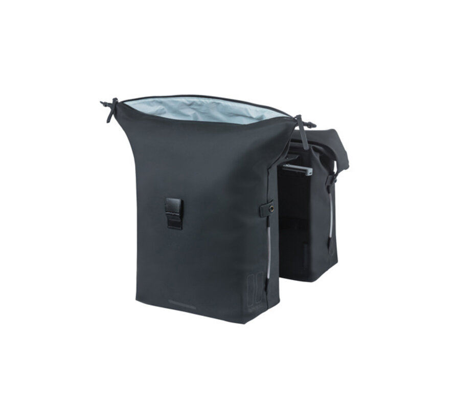 Tas Basil dubbel soho fietstas nordlich