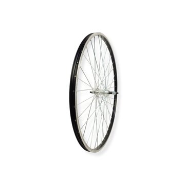 Achterwiel 28 freewheel vast zwart