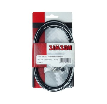 Simson Remkabel Simson zwart compleet uni