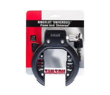 Simson Slot Simson ringslot universeel zwart