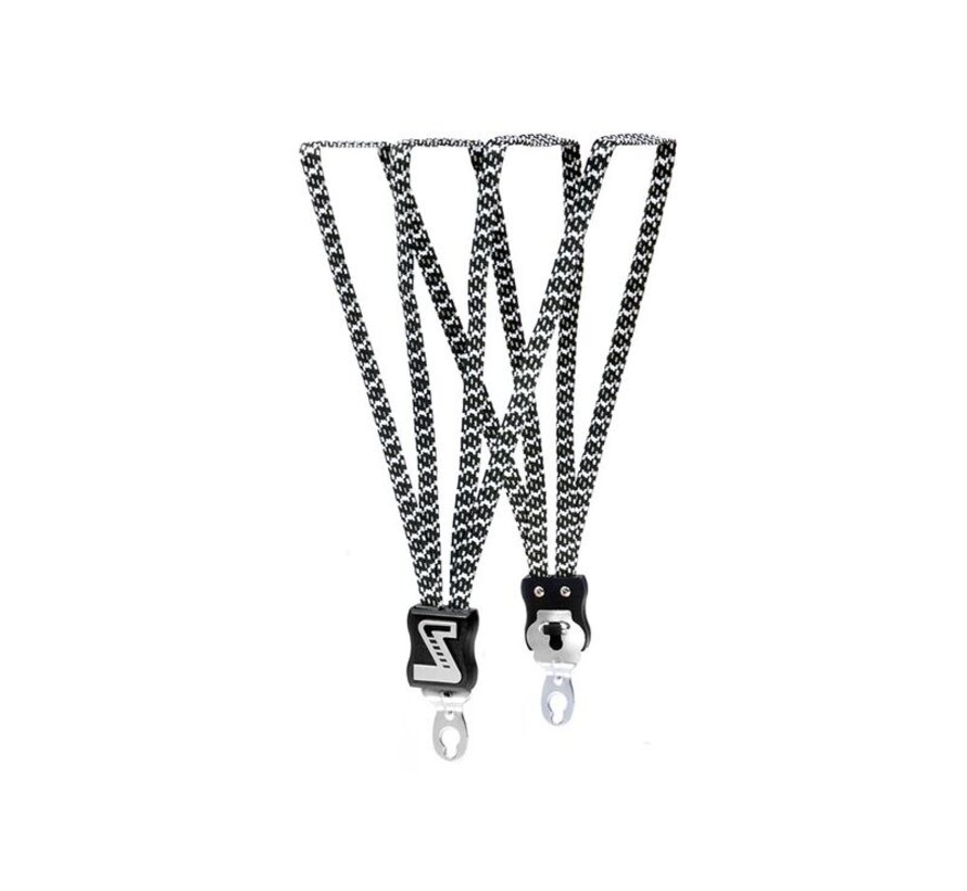 Snelbinder Simson zwart/wit xl